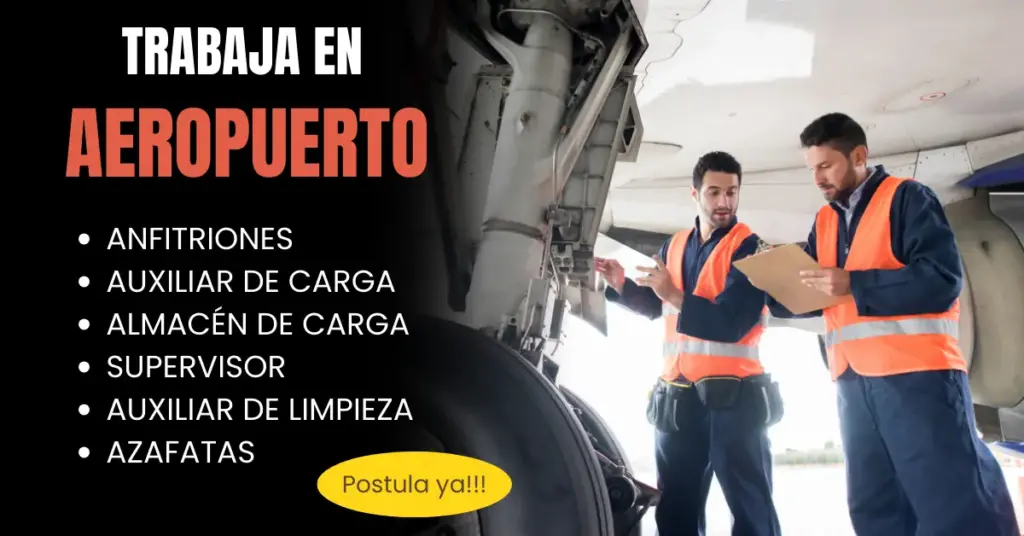 SE SOLICITAN TRABAJADORES PARA AEROPUERTO