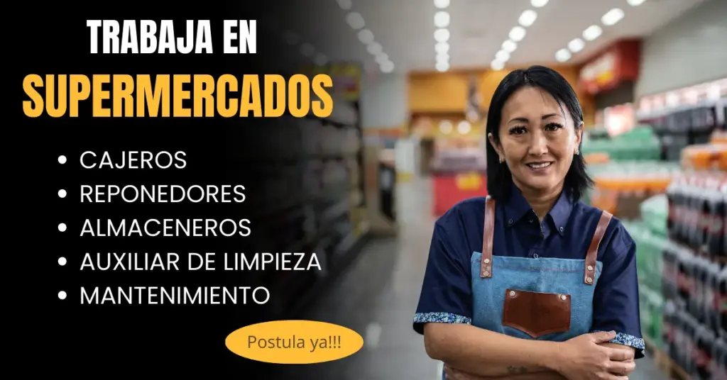 CONVOCATORIA DE PERSONALES PARA SUPERMERCADOS